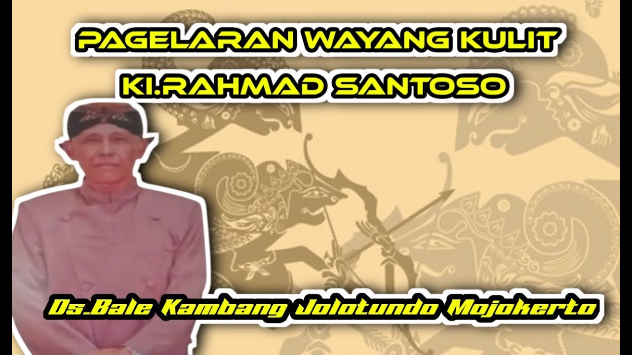 LIVE STREAMING -KI.RAHMAD DS,BALEKAMBANG JOLOTUNDO MOJOKERTO