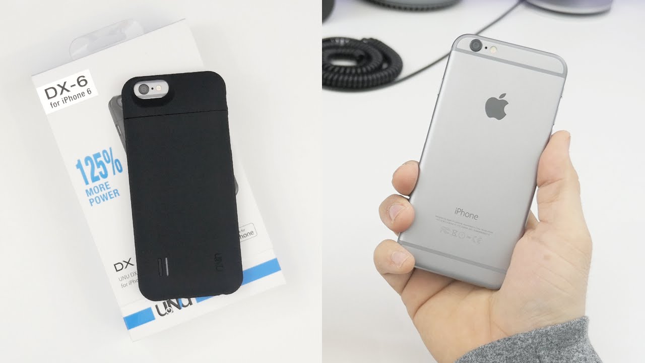 End crappy iPhone 6 battery life! (UNU DX6 Review) YouTube