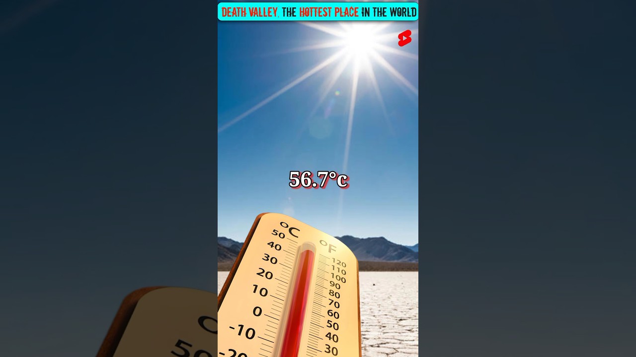 Mystery of World's Hottest Place (Death Valley) 