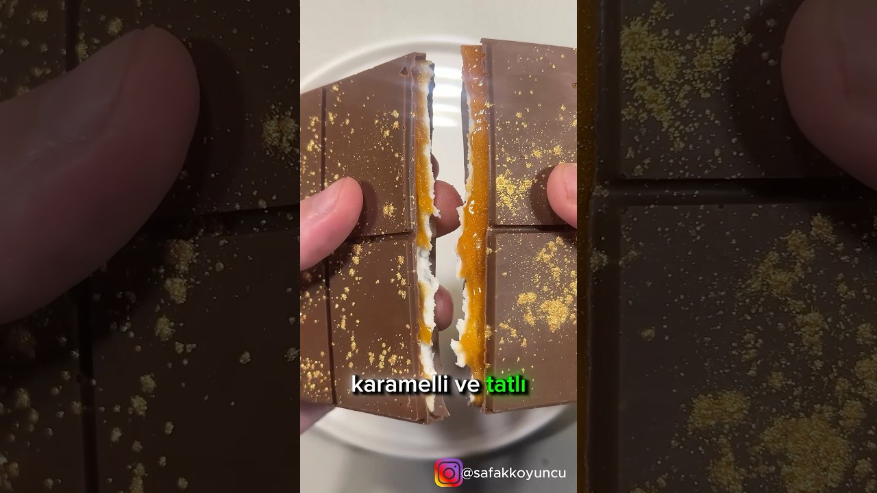 Karamelli ve PEYNİRLİ çikolata 🍫 🤤 #food #pratiktarifler #yemektarifleri #yemek #tarif #tatlı