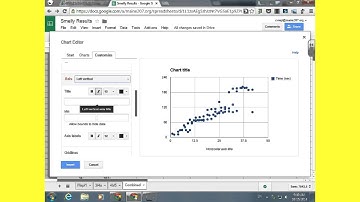 Making a Best Fit Line using Google Sheets