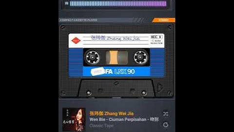 Wen Bie 吻别 (Ciuman Perpisahan) -- 张玮伽 Zhang Wei Jia;    HP, lirik lagu & arti klik icon v (kanan)