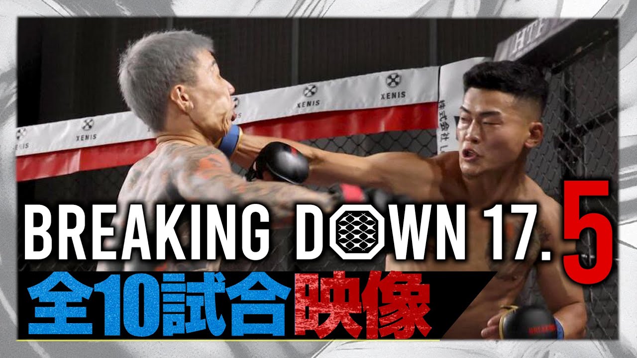 ブレイキングダウン17.5 全試合映像集 - YouTube