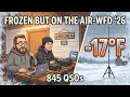 Brutal Cold: Winter Field Day at -17°F - Our 2026 WFD Experience | W8EDH