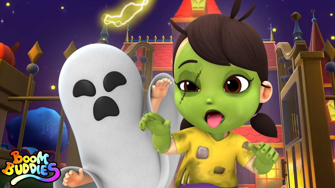 Conversando Casa Assombrada Rima De Desenho Animado Assustador Para Crianças