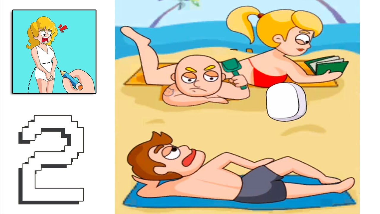 Draw One Part: Draw Puzzle - Eraser Mode Games Dop Puzzle - All Levels 101-200 Solution