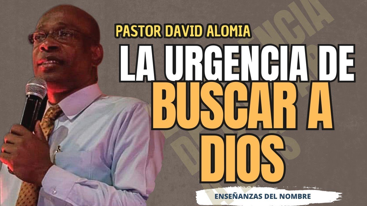 La urgencia de buscar a Dios 😭 | Pastor David alomia