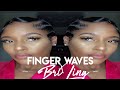 HOW TO DO FINGER WAVES TUTORIAL| BRI LING