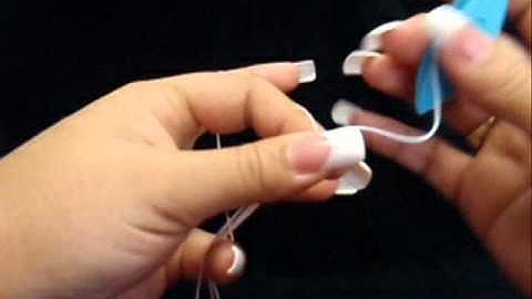 Frivolite-Tatting Lesson 12 - two-shuttle split ring