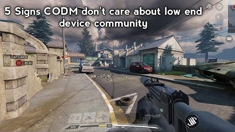 5 Signs that CODM do not care about its low end device community