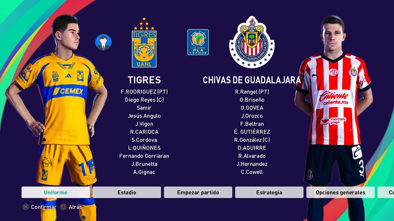 TIGRES VS CHIVAS JORNADA 5 LIGA MX APERTURA 2024 - YouTube