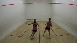 Kalahan Squash Ligi 2. Haftası Aleyna Demir-Sibel Savaşkan 3-0 3. Set