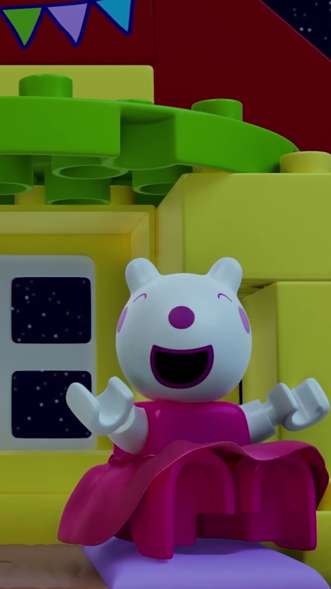 Sleepover Party #PeppaPig #Shorts #LEGODUPLO