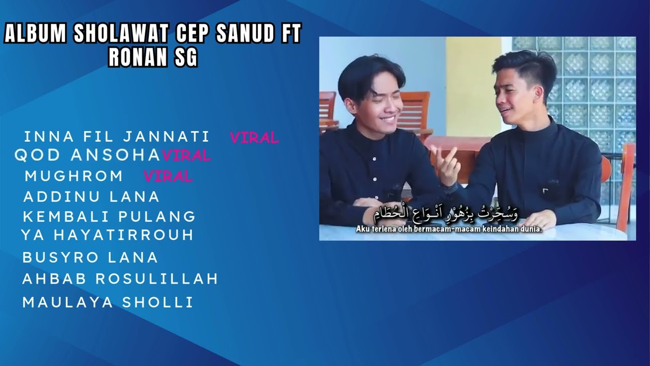 TERBARU ‼️FULL ALBUM SHOLAWAT ‼️ CEP SANUD FT RONAN SAIFUL GOBAN