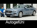 Volvo S90 V90 FULL REVIEW test driven T6 Inscription R-Design sedan/estate all-new neu