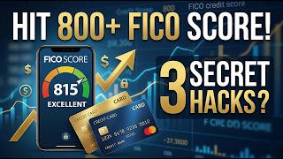 3 Credit Score Hacks to Hit 800 Fast (2026 Strategy) 💳🚀