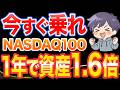 NASDAQ100、まだ本番前でした。歴史的シグナル点灯