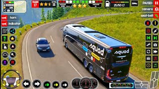 Offroad Coach Bus Driving 2025- Uphill Bus Drive 3D Simulator - Android Gameplay screenshot 3