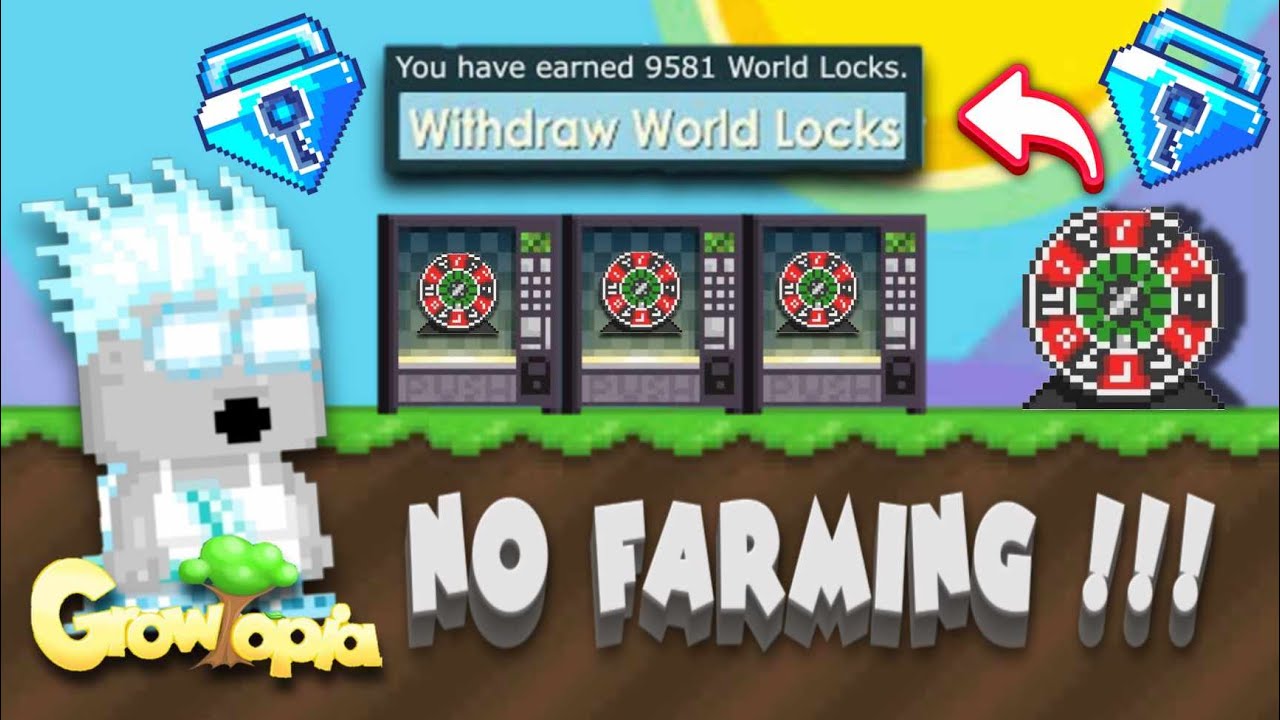 HOW TO GET RICH IN GROWTOPIA 2023 Massing Roulette Wheel GROWTOPIA