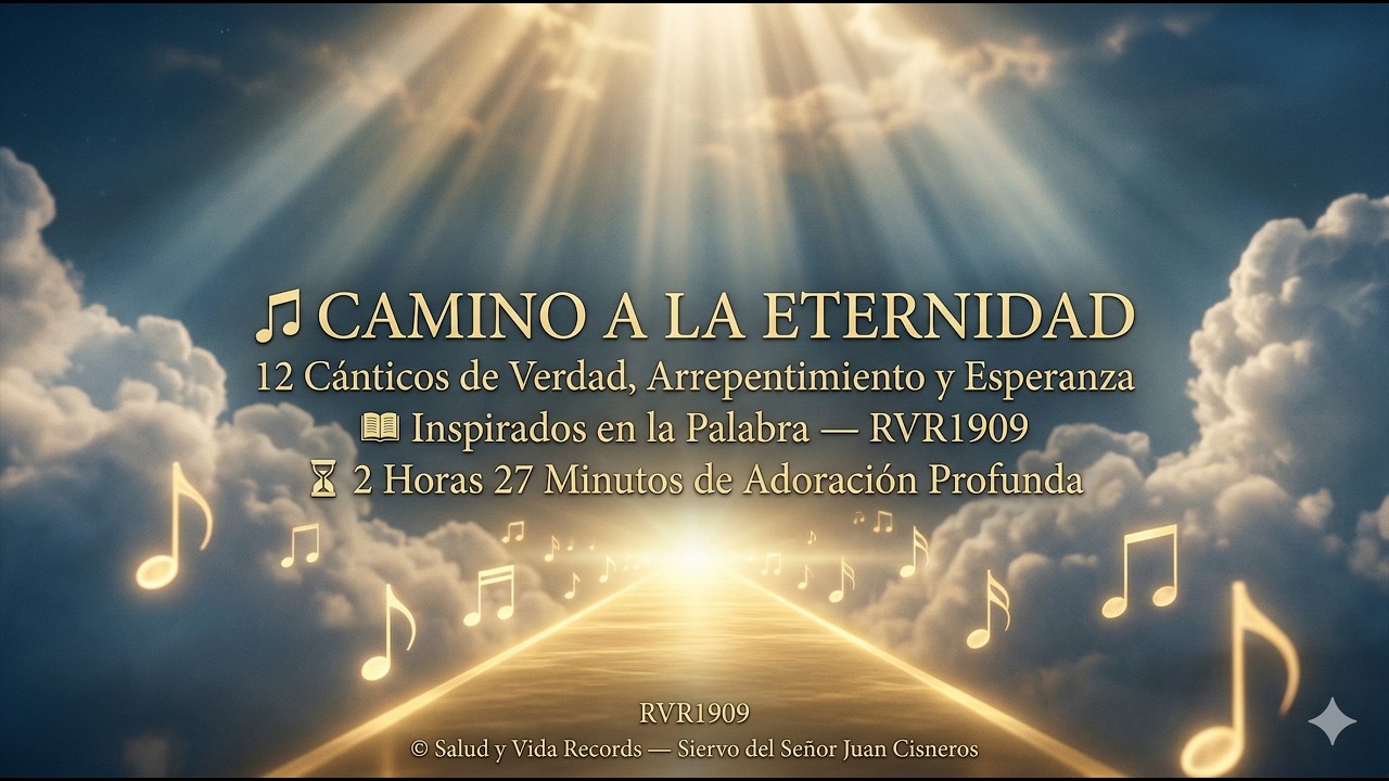 🎶 CAMINO A LA ETERNIDAD12 Cánticos de Verdad, Arrepentimiento y 📖 Inspirados en la Palabra — RVR1909