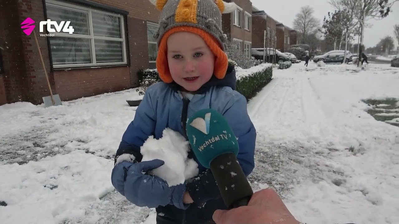 Sneeuwpret en winterse uitdagingen in het Vechtdal