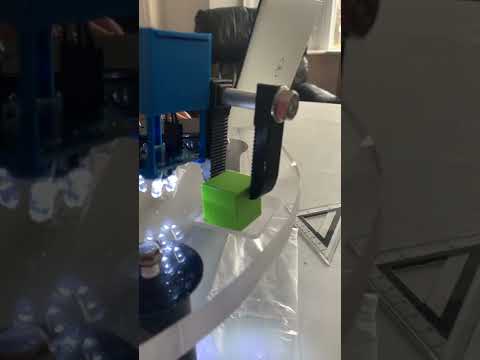 Robot Cube Stacking Testing