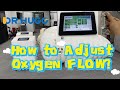How to Adjust DR HUGO Hyperbaric HBOT Chamber Oxygen FLOW?