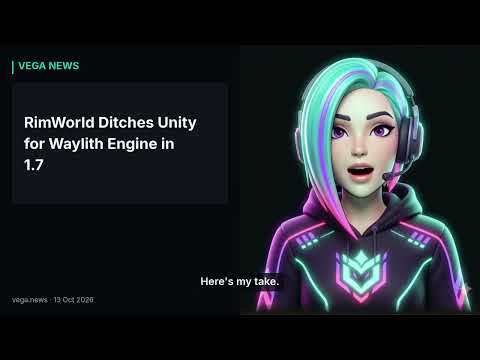 RimWorld Ditches Unity for Waylith Engine in 1.7
