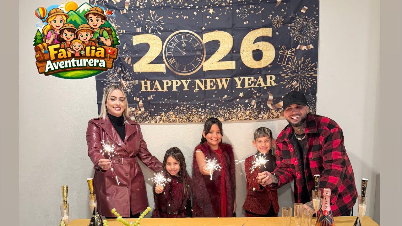 Nuestro 31 de diciembre en familia | Juegos, bailes y más.. 🎇🍇🎉
