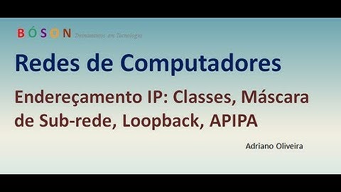 Curso de Redes - Vídeo 05 - Endereço IP