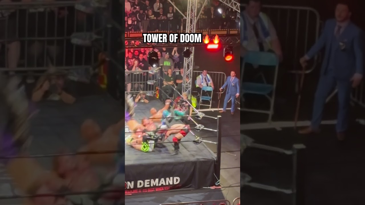 TOWER OF DOOM!🔥🔥RevPro Cruiserweight title match! 