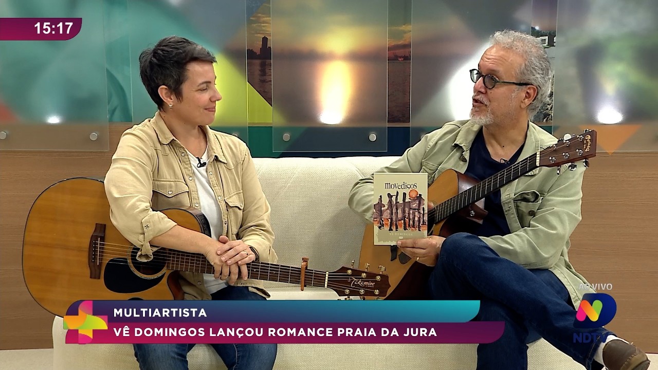 Giana Cervi e Vê Domingos apresentam músicas autorais no Ver Mais