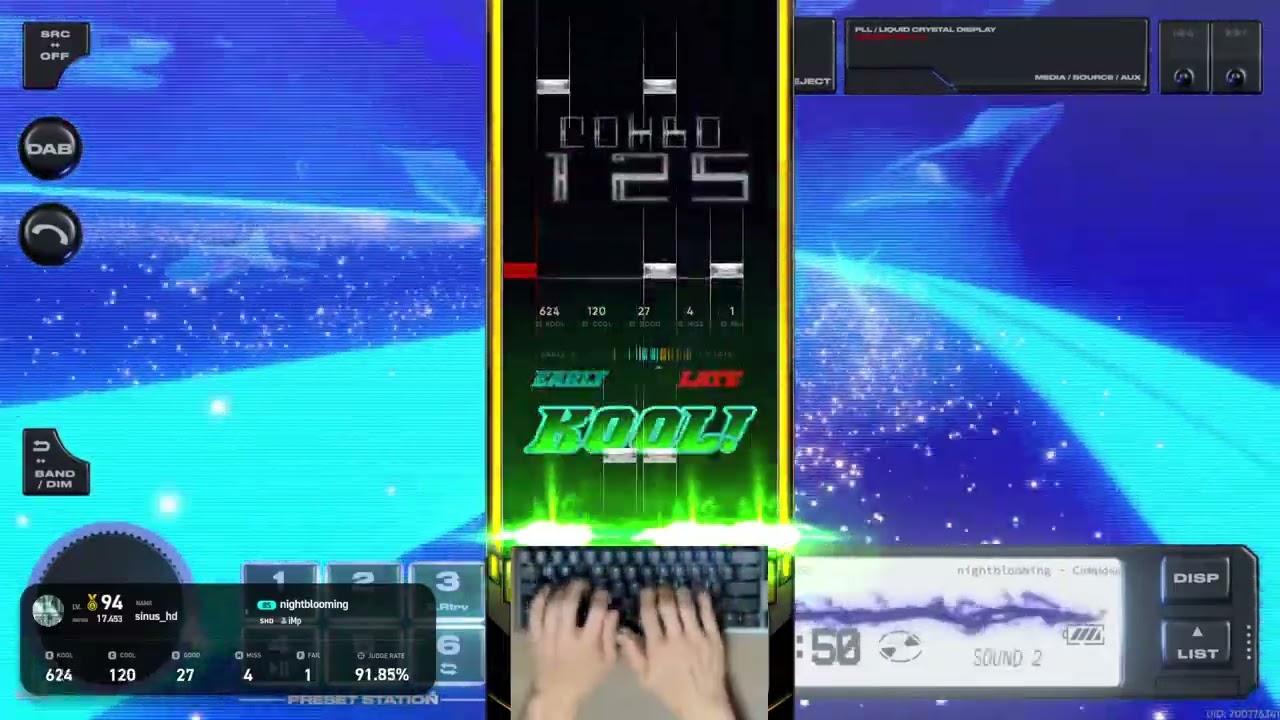 夜ページ 8S (17) nightblooming [SH] 【EZ2ON REBOOT : R】NIGHT TRAVELER (NT