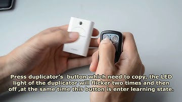 How to copy a FAAC XT4 RC 433.92mhz with YET019-D4