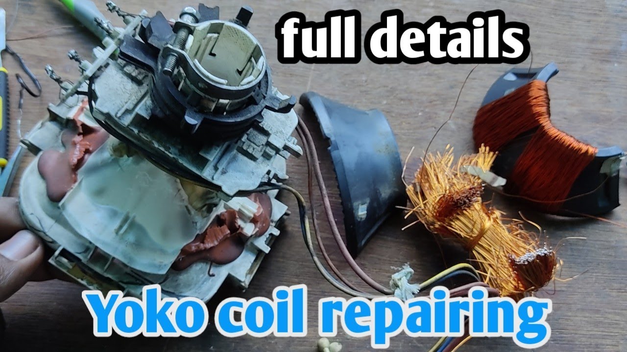 LG ultra slim yoke coil vartical full rewinding YouTube