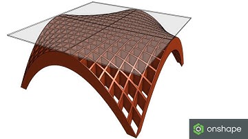 Modeling a Table from a Surface (No Sketch!) with Onshape