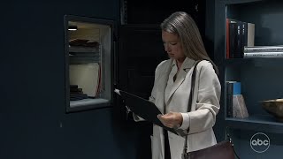 Nina Finds Files In Drew's Safe on General Hospital (Mar. 21, 2025)