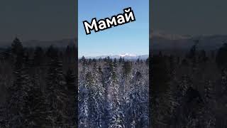 Гора МАМАЙ. Как много в этом слове... #байкал #лед #мамай #снег #горы #зимнийлес