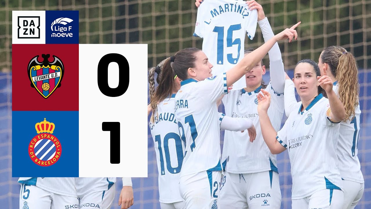 Levante UD vs RCD Espanyol (0-1) | Resumen y goles | Highlights Liga F ...