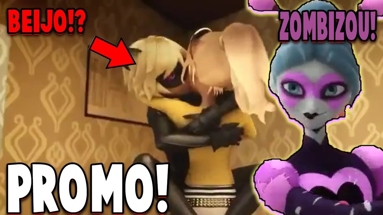 Beijo Entre Cat Noir E Chloe Zombizou Promo Cap 13 Miraculous Ladybug 2 Temporada Toonnews