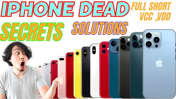 iPhone X dead solution full short simple method