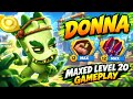 Donna MAXED LEVEL 20 Zooba Gameplay