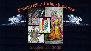 🖼️ 🖍️  2026  September ; Completed / finished Adult Coloring Pages