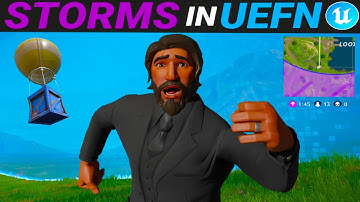 STORMS for Beginners in Fortnite Creative/UEFN! (Battle royale, Zone Wars, etc)