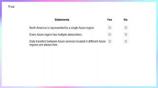 AZ 900 Sample Q&A | Free AZ-900 Practice Test |AZ 900 | Part 5 QA 40 to 50 |#az9000