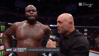 The Best Post Fight Interview of All Time with Derrick Lewis and Joe Rogan UFC 229 Net Worth