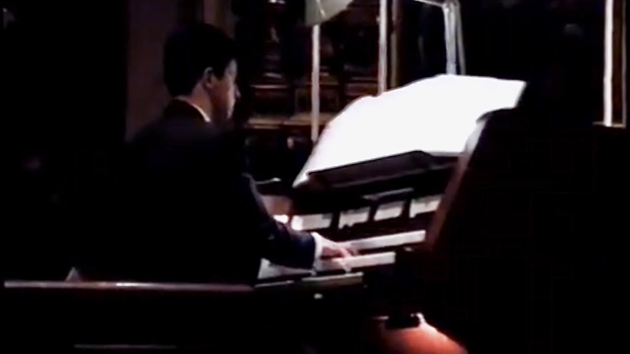 J. S. Bach: Fantasia e Fuga in Sol minore BWV 542 - Alessio Corti in San Marco 1992