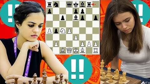 Perfect chess game 94 Tania Sachdev vs Anna Cramling