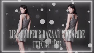Lisa Harpers Bazaar Singapore Twixtor Clips