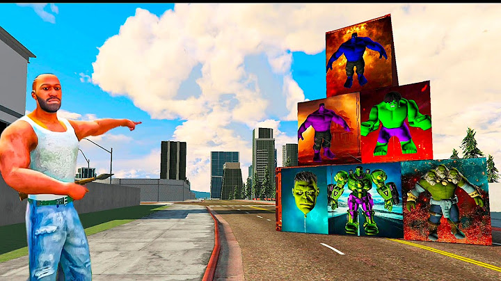 Franklin Open HULK Mystery Containers in Indian Bike Driving 3D live